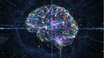 AI brain visualisation